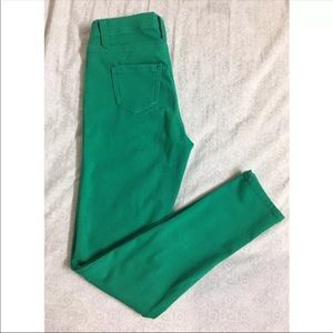 Green Skinny Jeggings